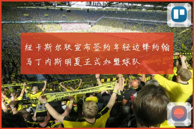 纽卡斯尔联宣布签约年轻边锋约翰马丁内斯明夏正式加盟球队